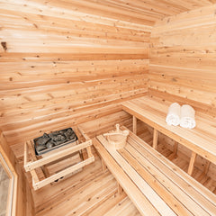 LeisureCraft - Luna Sauna - Canadian Timber Collection