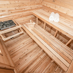 LeisureCraft - Luna Sauna - Canadian Timber Collection