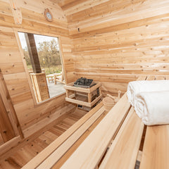 LeisureCraft - Luna Sauna - Canadian Timber Collection