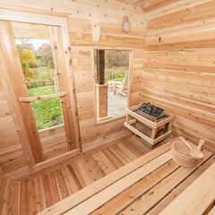 LeisureCraft - Luna Sauna - Canadian Timber Collection