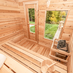 LeisureCraft - Luna Sauna - Canadian Timber Collection