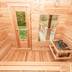 LeisureCraft - Luna Sauna - Canadian Timber Collection