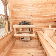 LeisureCraft - Luna Sauna - Canadian Timber Collection