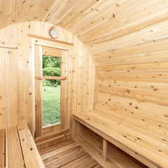 LeisureCraft - Harmony Barrel Sauna -  Canadian Timber Collection