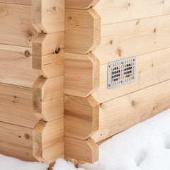 LeisureCraft - Granby Cabin Sauna - Canadian Timber Collection