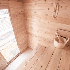 LeisureCraft - Granby Cabin Sauna - Canadian Timber Collection