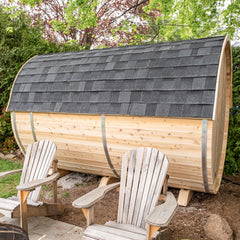 LeisureCraft - Tranquility Barrel Sauna Canadian Timber Collection