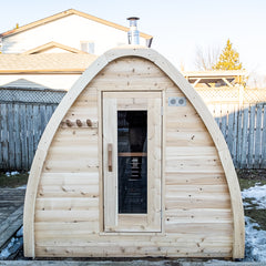 LeisureCraft - Mini POD Sauna - Canadian Timber Collection