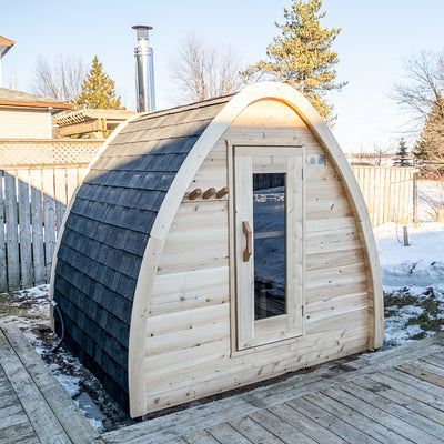 LeisureCraft - Mini POD Sauna - Canadian Timber Collection