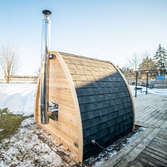 LeisureCraft - Mini POD Sauna - Canadian Timber Collection