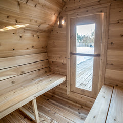 LeisureCraft - Mini POD Sauna - Canadian Timber Collection