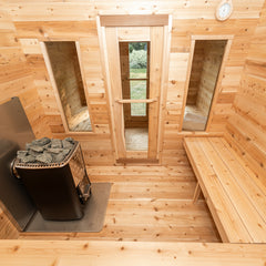 LeisureCraft- Georgian Cabin Sauna with Changeroom  - Canadian Timber Collection