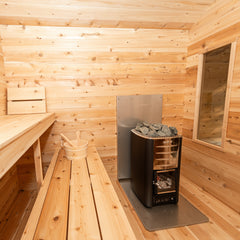 LeisureCraft- Georgian Cabin Sauna with Changeroom  - Canadian Timber Collection