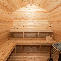 LeisureCraft- Georgian Cabin Sauna with Changeroom  - Canadian Timber Collection