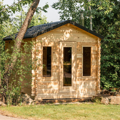 LeisureCraft- Georgian Cabin Sauna with Changeroom  - Canadian Timber Collection