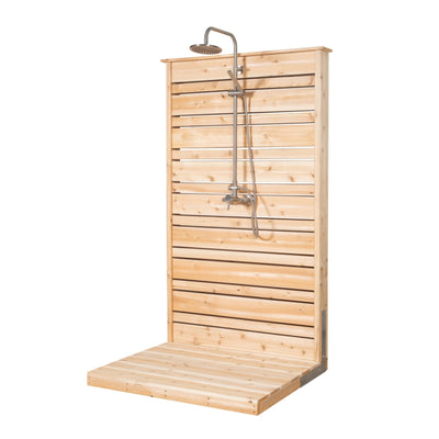 LeisureCraft - Savannah Outdoor Shower - Canadian Timber Collection