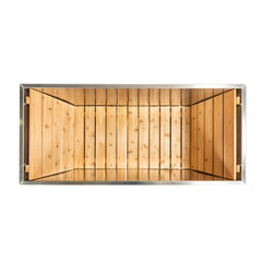 LeisureCraft - Starlight Wood Burning Hot Tub - Canadian Timber Collection