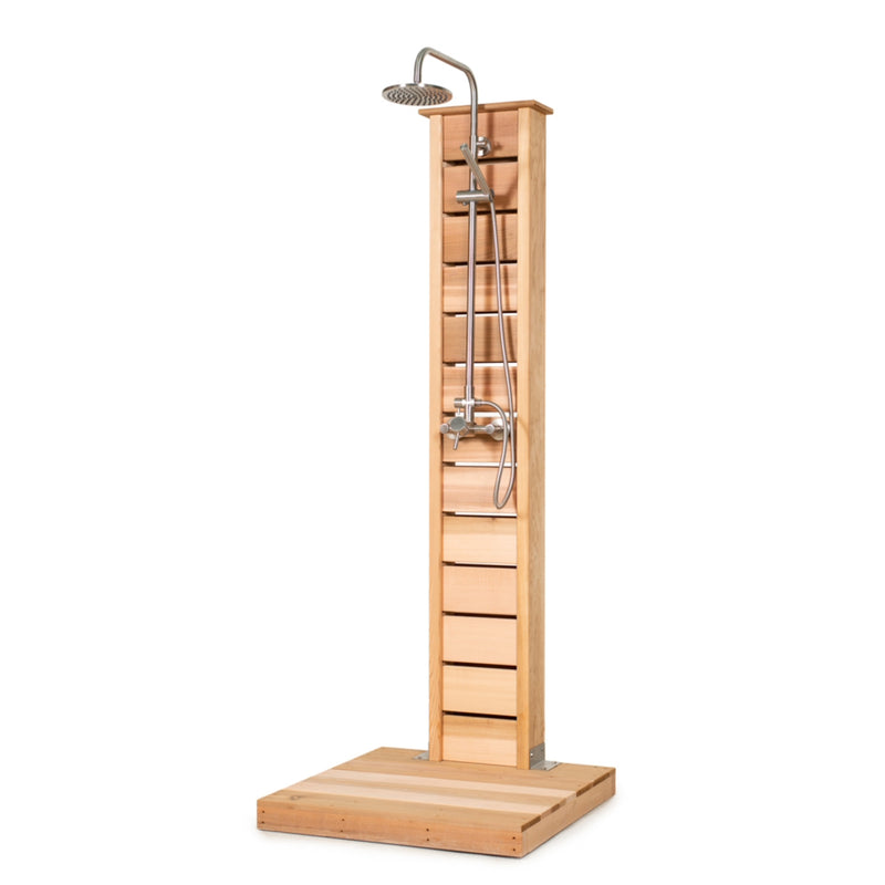 LeisureCraft - Sierra Outdoor Shower - Canadian Timber Collection