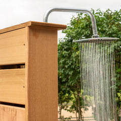 LeisureCraft - Sierra Outdoor Shower - Canadian Timber Collection