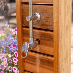 LeisureCraft - Sierra Outdoor Shower - Canadian Timber Collection